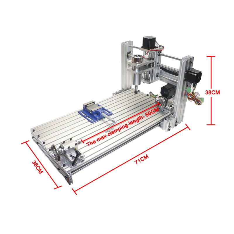 DIY CNC 3060 3axis 4 Axis CNC Router 6030 CNC Engraving Milling Machine for Woodworking Router