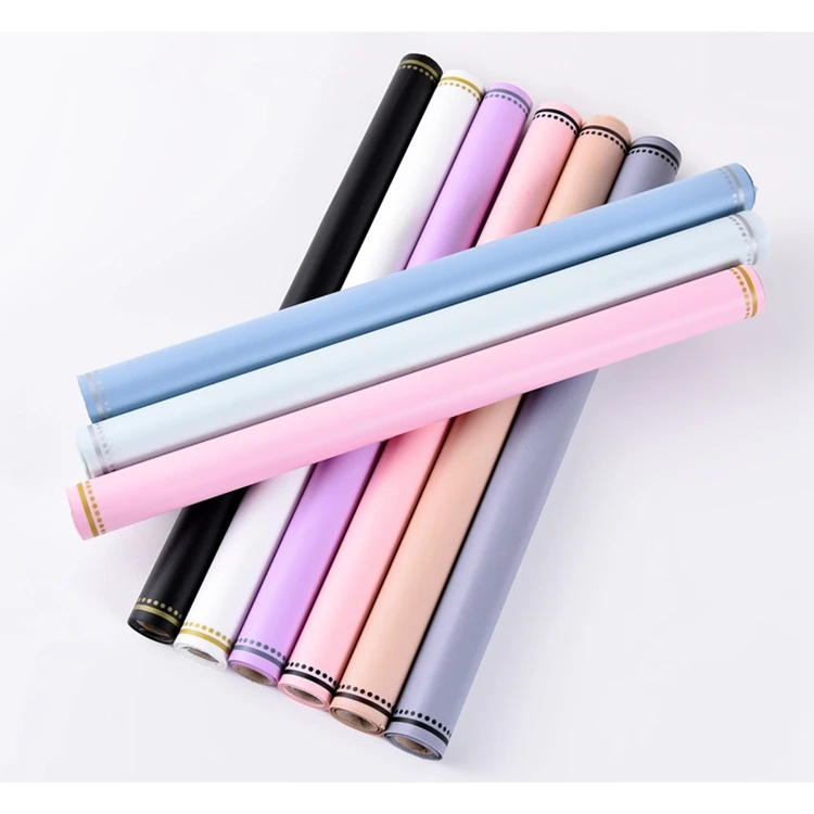 Shunqing роскошная упаковка бумажный цветок и подарок оберточная бумага с пластиковыми