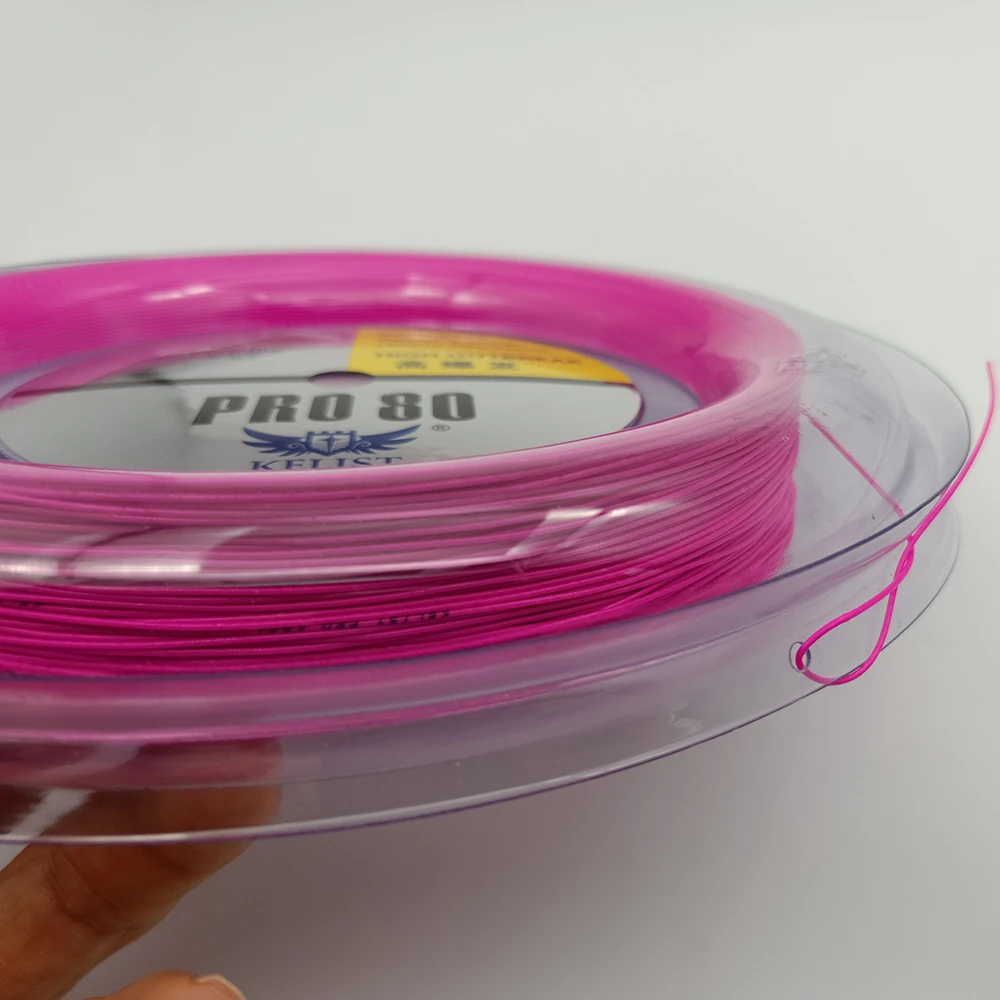 High Outbreak Japanese Weiklande Yarn Winding 0.68mm PRO80 Reel 200m Badminton String