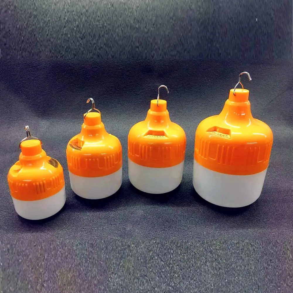 10W Indoor and Outdoor Lamp 1200mA Battery Rechargeable LED Emergency Bulb Light