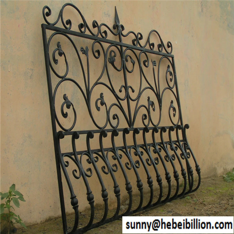 decorative wrought iron windows