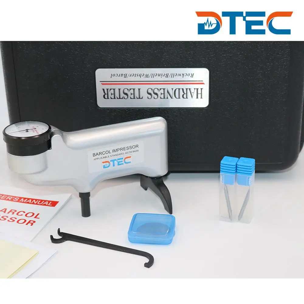 DTEC 934-1 Barcol Hardness Tester,aluminum alloy durometer 100 scales ASTM Certificate high quality