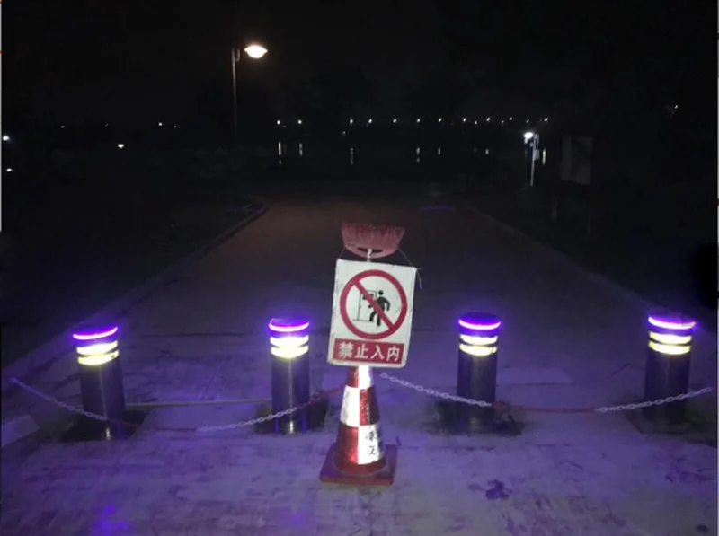 600*219mm Hot Sale high quality Hydraulic Bollard automatic rising bollards automatic electric bollards with best price