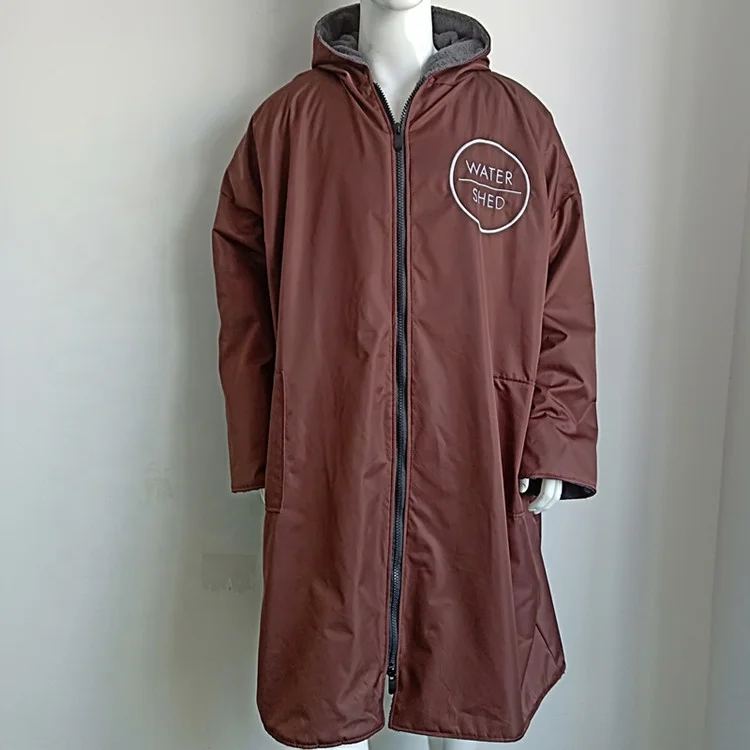 Waterproof Poncho wholesale microfiber poncho for adult beach changing  robe surf hooded microfiber towel surf poncho