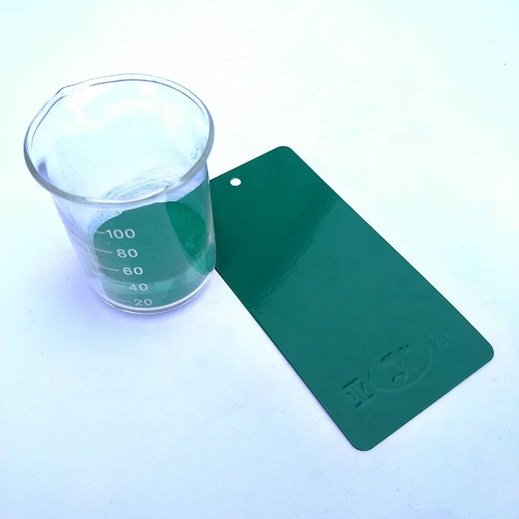 Powder Paint for Iron Epoxy Fluorescent Green Plastic Coating Furniture Paint Building Coating