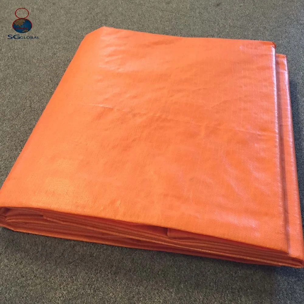 Waterproof rainproof tarp heavy duty PE coated plastic rollo de tarpaulin tarpaulin 2x2 for truck pallet