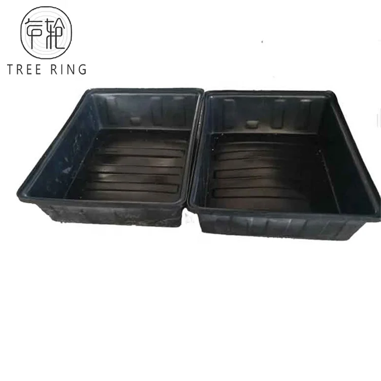 OEM Rotomolding food grade Poly Regrind Hydroponic Tank  300l 350L 380L 400L 500L rectangular Black