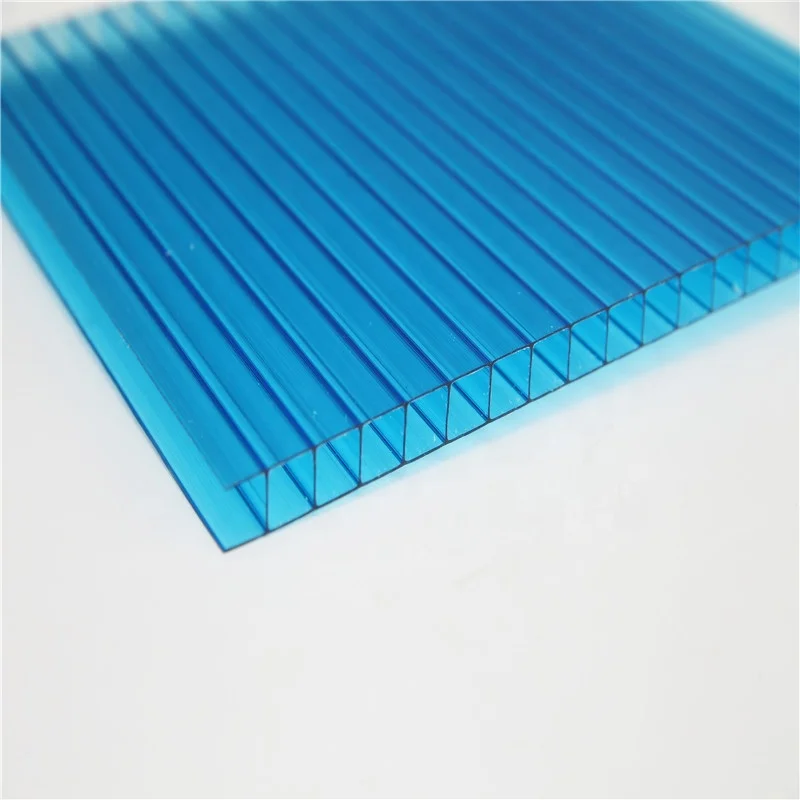 8mm twin wall polycarbonate roof sheets/plastic polycarbonate roof panels