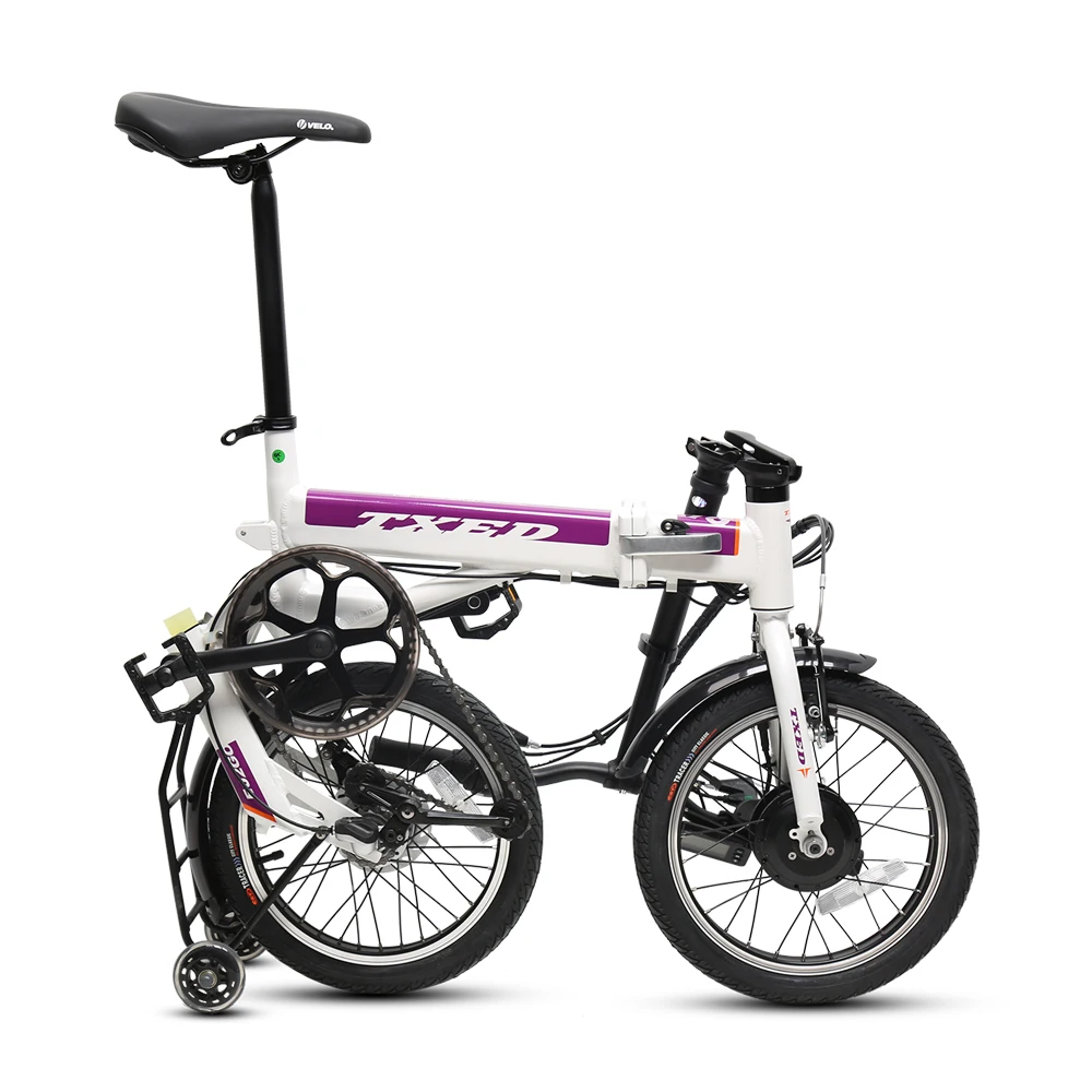 TXED Good Price and Quality foldable electric bicycle 16Inch Folding Portable e Bike