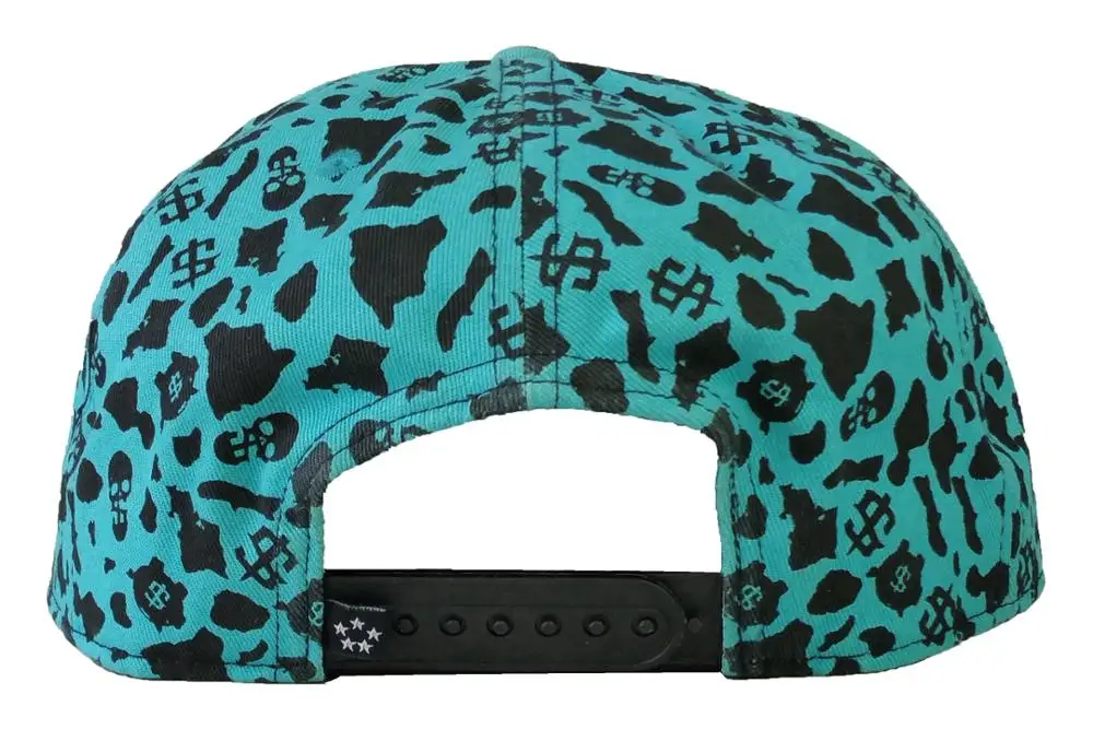 factory sublimation printing pattern snapback hat 6 panel style snapback caps