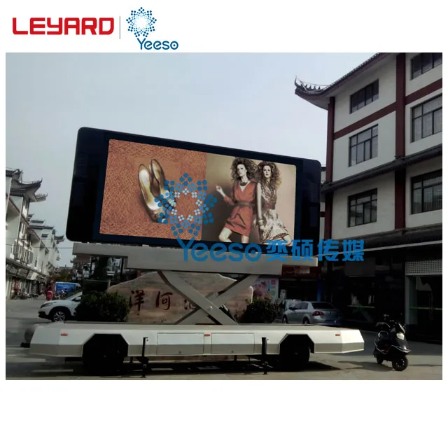 2019 Yeeso YES-12 Светодиодный Рекламный Трейлер для продажи