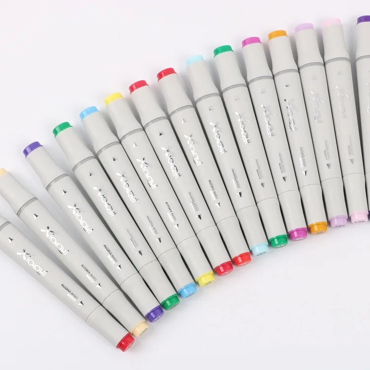 Professional Art Markers Set Double-headed Alcohol-based Markers Pen for School