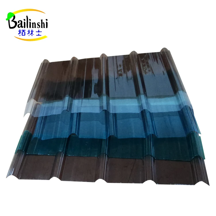 Building Materials Hard Coating Corrugated Sunlight Roof Greenhouse Polycarbonate Pc Sheet