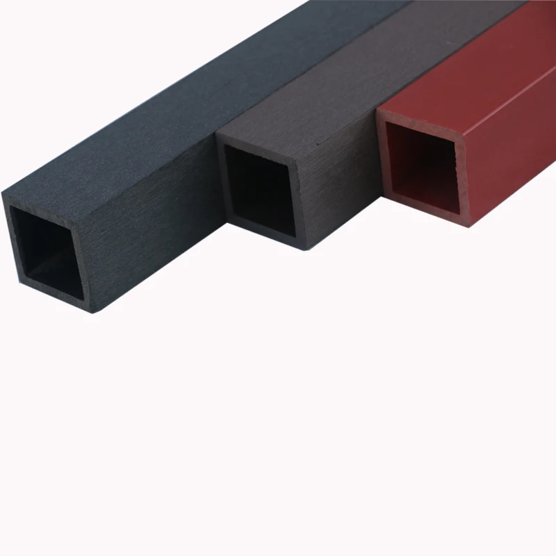 wpc квадратная трубка для Пергола/водонепроницаемый открытый дерево пластиковый композитный wpc квадратный балка для настила