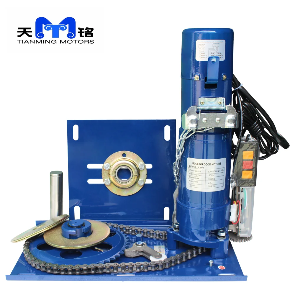 
Powerful AC 600kg rolling shutter motors 