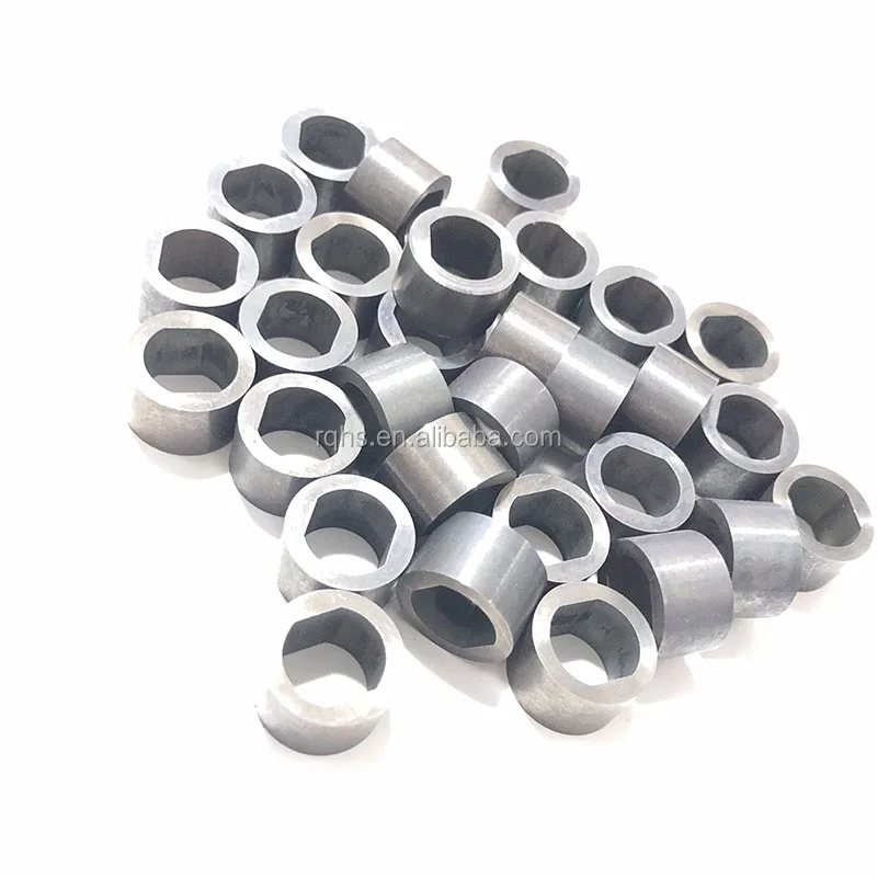 Special-shaped tungsten steel fittings for wear-resistant carbide sleeve bushing