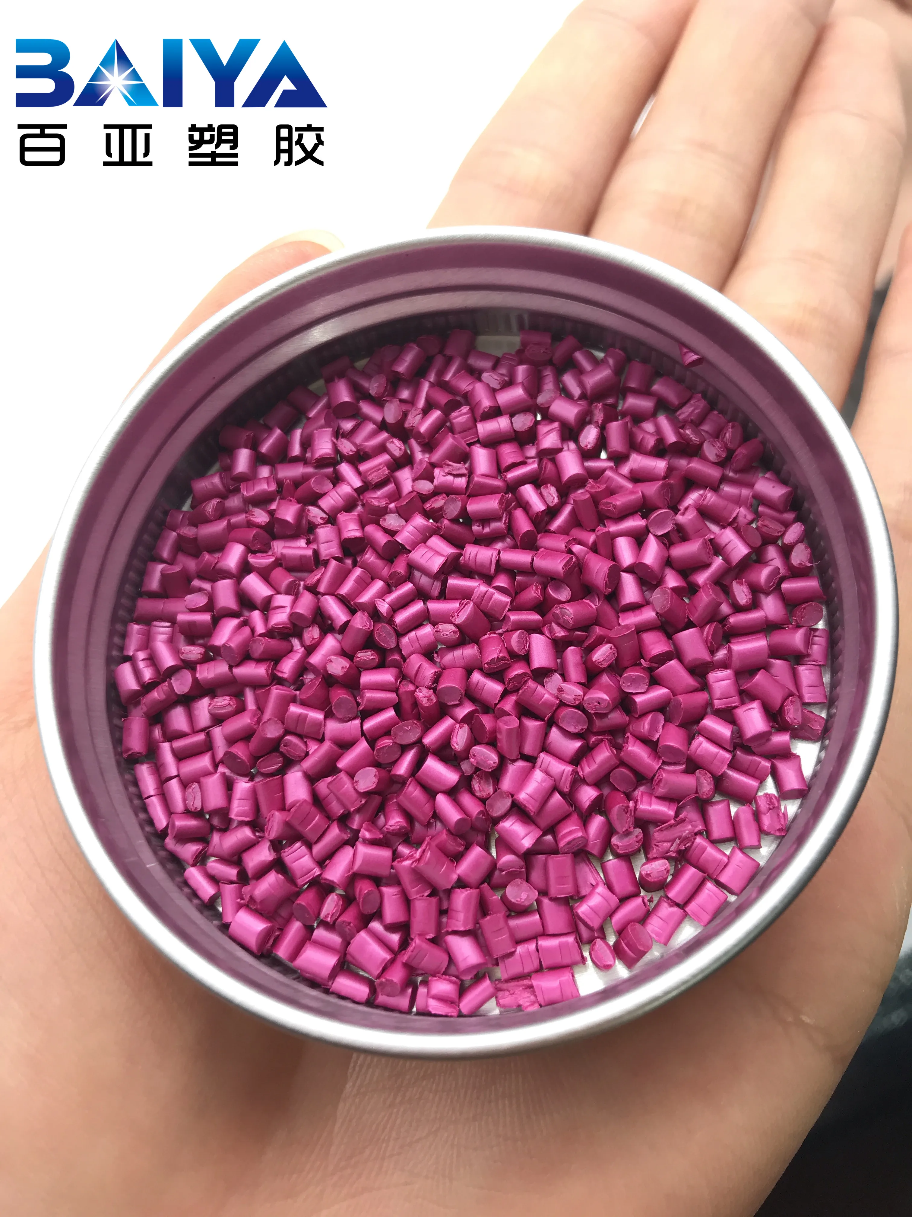 Pink Color Masterbatch For PET Plastic Bottles