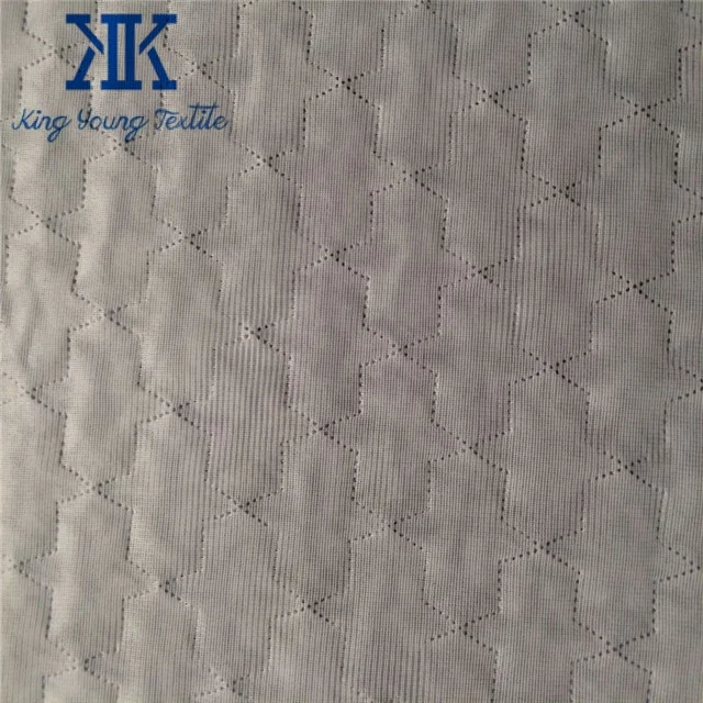 quilting upholstery suede fabric / polyester ultrasonic quilting fabric