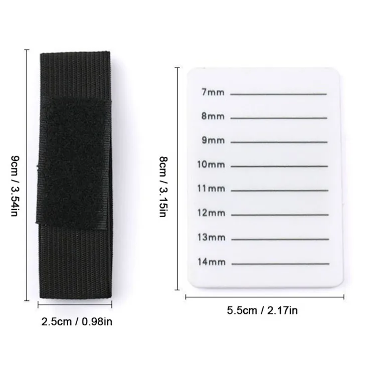 newest false eyelash palette display custom eyelash extension glue acrylic eyelash holder