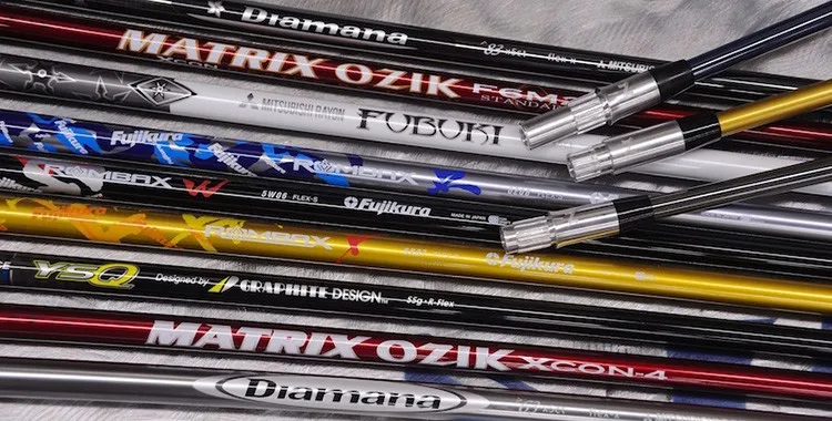 carbon fiber titanium golf shaft for fairway wood and hybrid