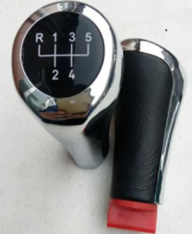 2018 hot leather 5 speed gear shift for BMW