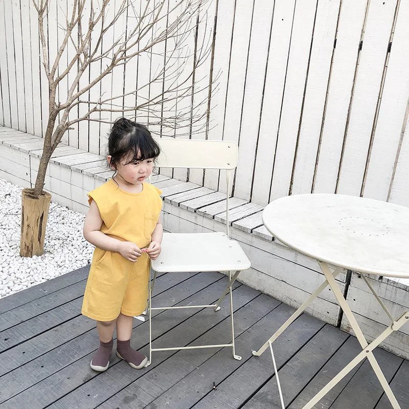 2020, детская одежда, детские однотонные комплекты, футболка без рукавов и шорты, костюм из чистого хлопка