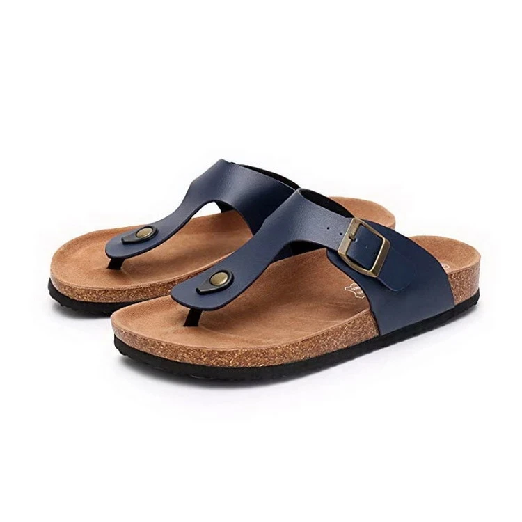 
Factory Supply Popular Custom Sandals Leather Slides sandals outdoor flat Shoes 
