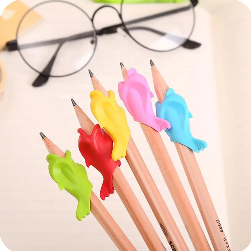 Cheap Pen Training Grip Holder Silicone Pencil Grip for Kids and Students