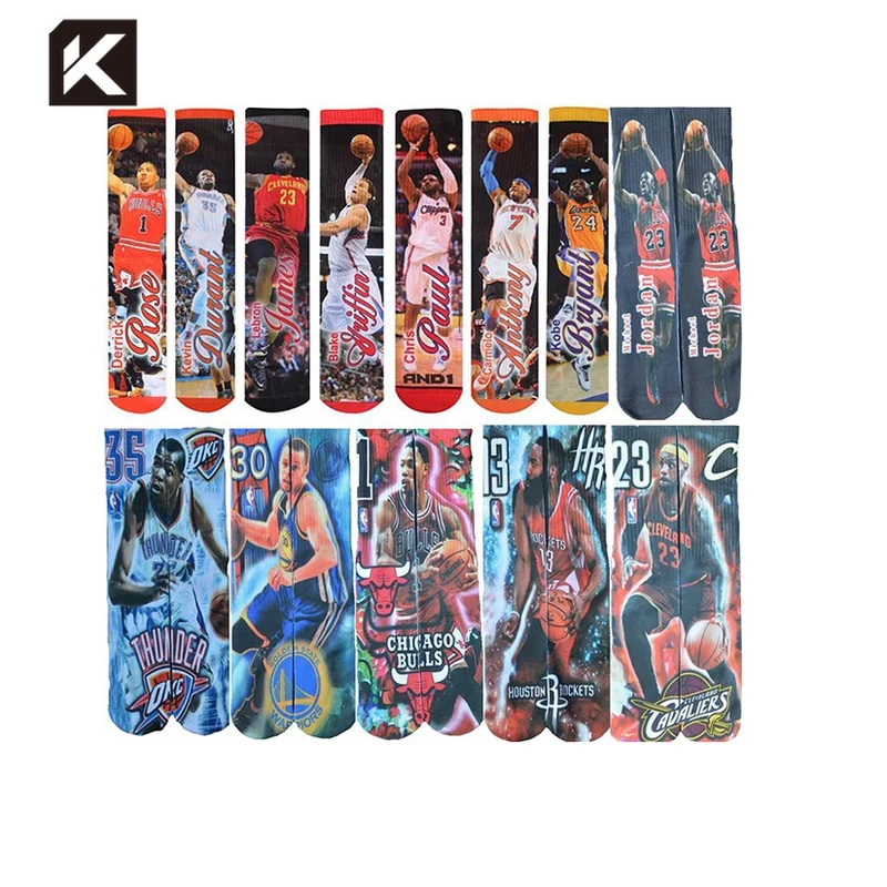 KT3-B652 таможня напечатала Мужские Носки с рисунком человек графический принт носки для мужчин