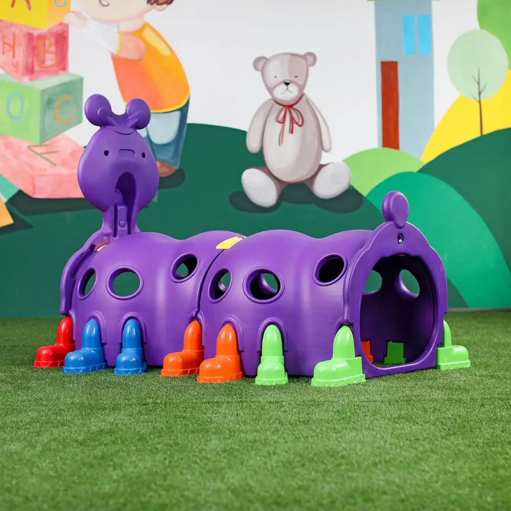 playground indoor or outdoor kids plastic tunnel for kids