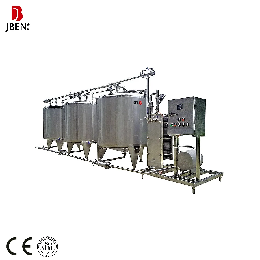  Полная линия по производству йогурта для обработки молока UHT