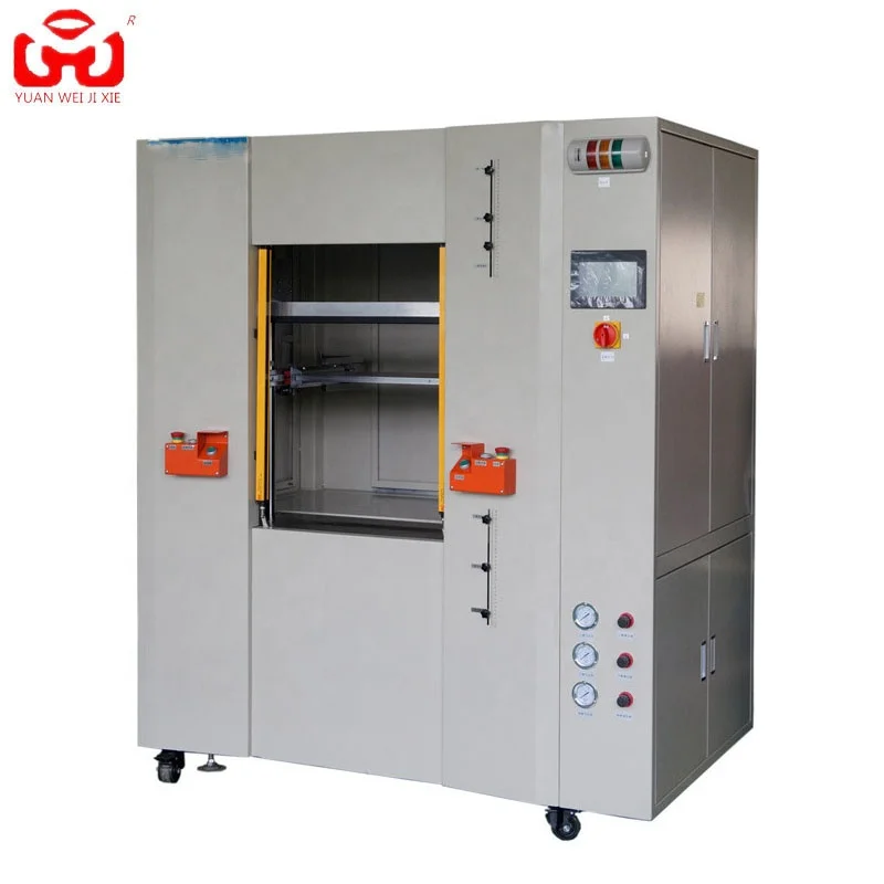 Hot plate welding machine for automobile water tank