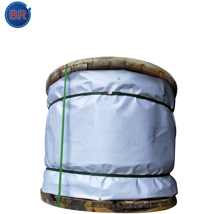 Высокое качество нейлон покрытием оцинкованной стальной проволоки веревки, пластик покрытием самолета кабель