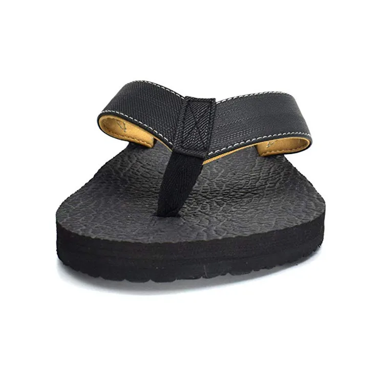 
Custom Cheap Modern Design Leather Flip Flops For Men 