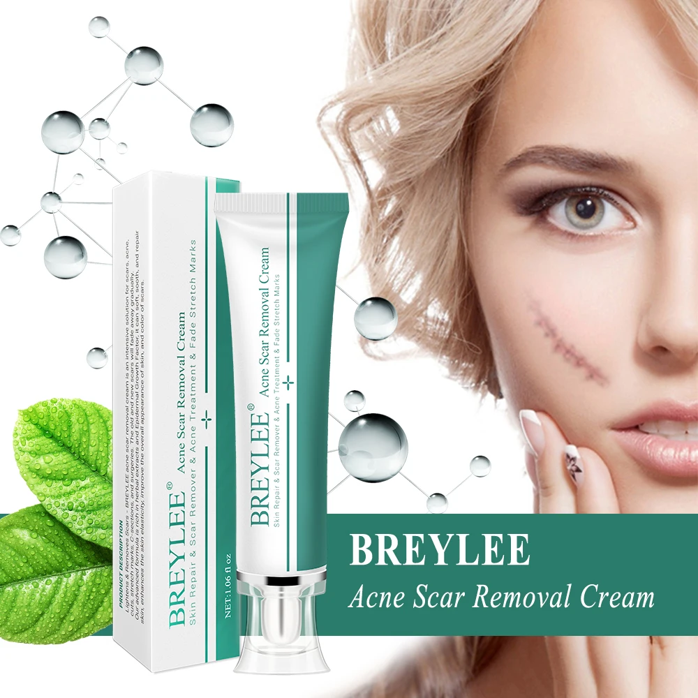 Крем для удаления шрамов от акне BREYLEE Stretch mark