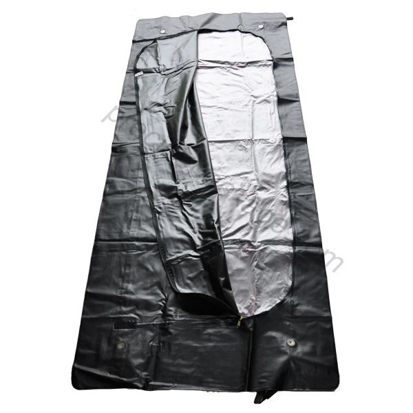 Герметичный, герметичный, герметичный, похоронный, водонепроницаемый, черный, для больниц, взрослых, детей, домашних животных, PEVA, мешок для мертвых тела с ручками