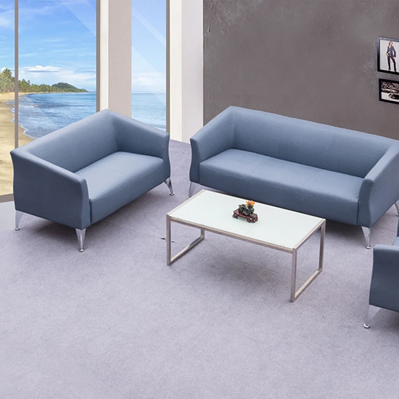 
David HL-8055 Italy Style Milan Contemporary Leather Commerical Waiting Room Office Sofa 