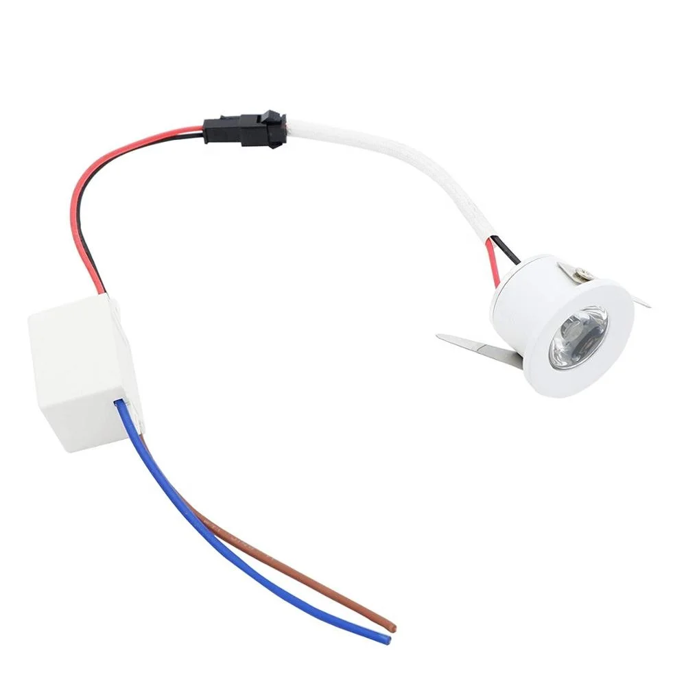 Оптовая цена, 12 В постоянного тока, 1 Вт, 3 Вт, миниатюрный светодиодный прожектор для украшения шкафа