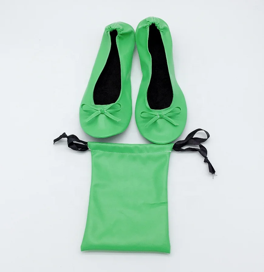 Big discount ! Low price lady new style roll up shoes customized logo for wedding party