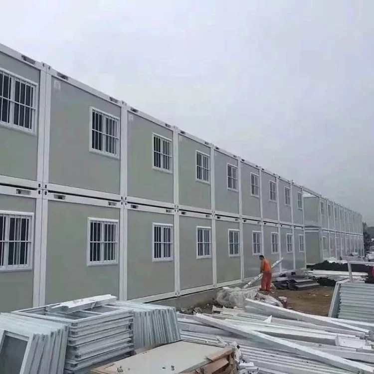 cheap prices prefabricated flat back steel container house set  in saudi arabia