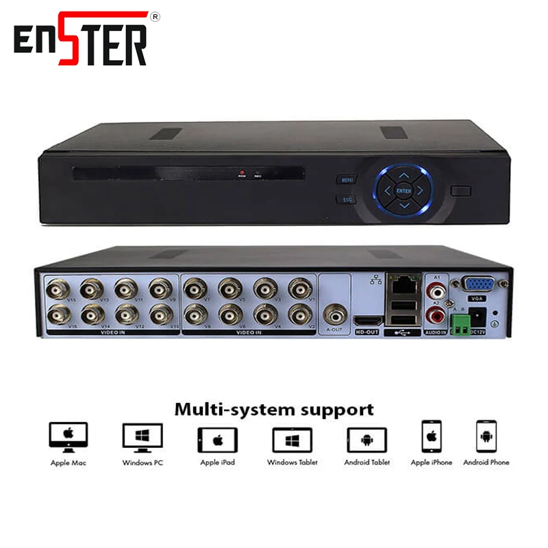 NST-XVR6316MH H.264 цифровой сети системы безопасности HD DVR Руководство 1080 P hd камеры видеонаблюдения с DVR 8 канал oem
