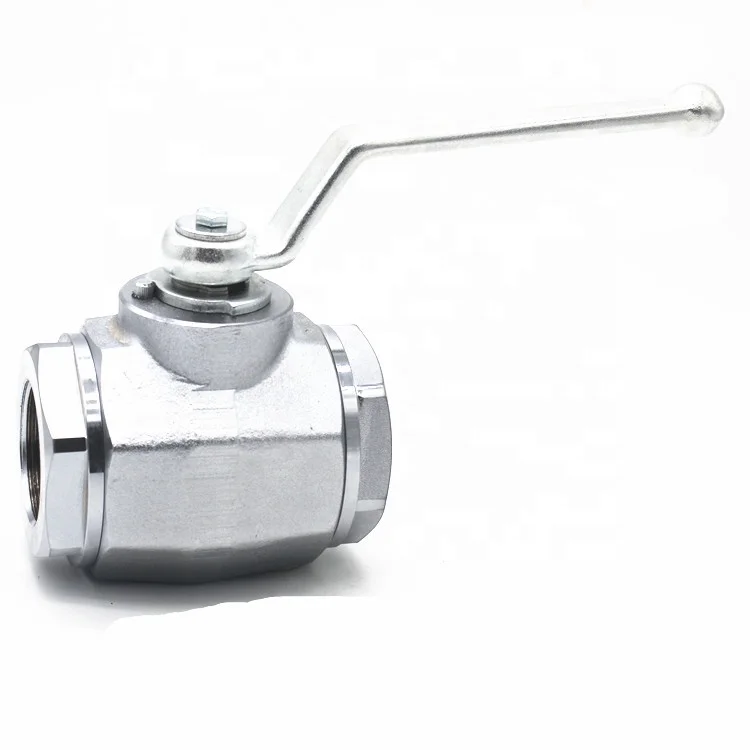 Hydraulic components stainless steel 316 high pressure 3000psi ball valve 2 way stainless steel ball valve gas valve
