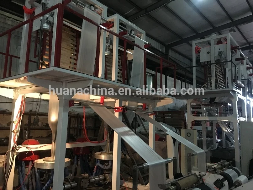 
Double Head Film Blowing Machine Plastic Film blowing Machine PE Film Blowing Machine 