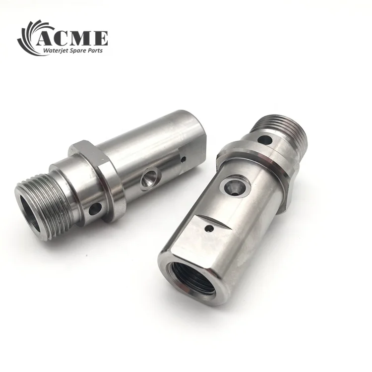 
waterjet cutting head No 010104-1 on off valve body for flow water jet parts 