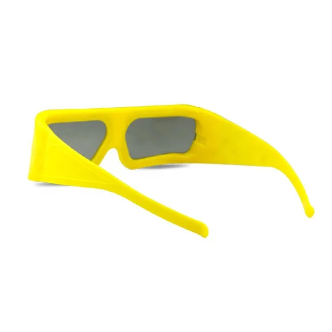 Make 45/135 0/90 Degree Plastic Big Frame Linear Polar 3D Glasses for Imax Cinemas&Videos