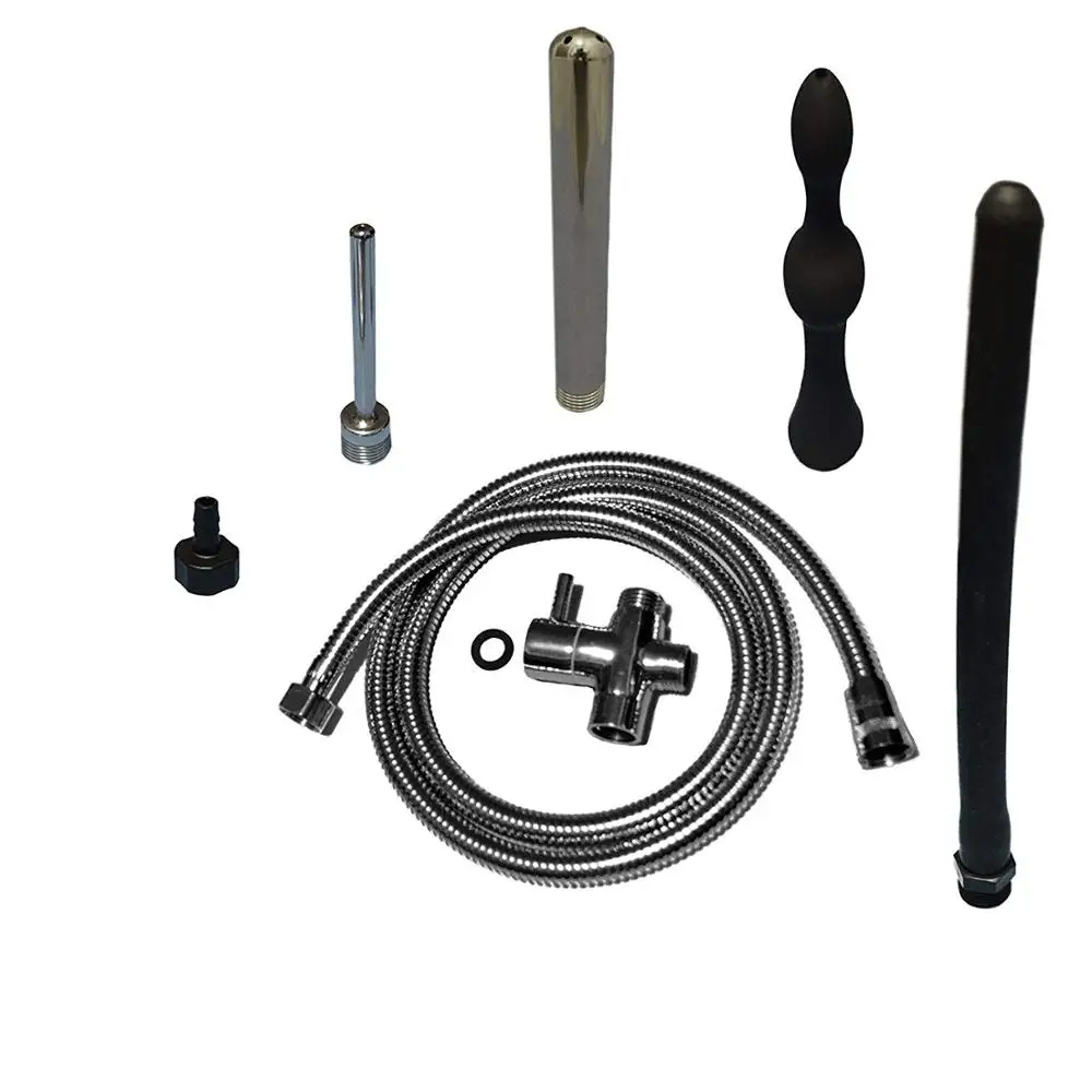 Bathroom Shower Hose Enema Douche Cleaning System Kit
