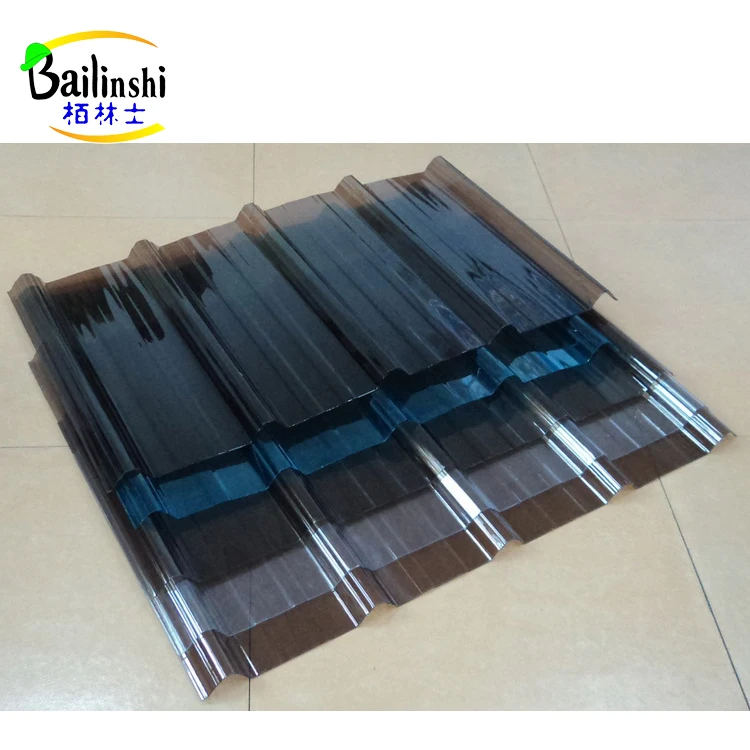 Building Materials Hard Coating Corrugated Sunlight Roof Greenhouse Polycarbonate Pc Sheet