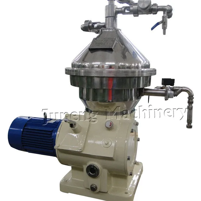 Self cleaning solid bowl milk cream separator machine