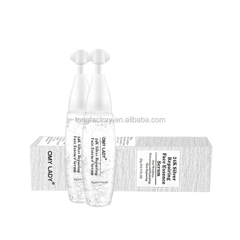 Уход за кожей OMY LADY 24 К Silver Skin увлажняющая и восстанавливающая коллагеновая сыворотка эссенция для лица