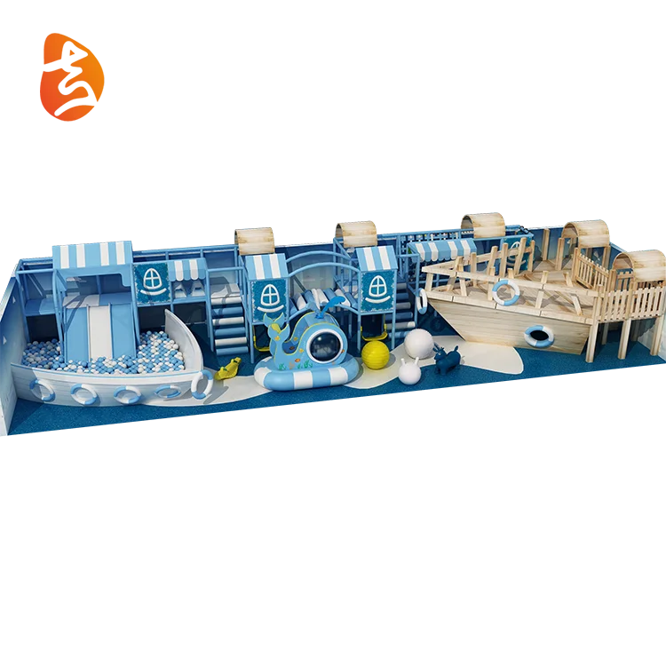 Tube Indoor Playground Park Medieval Castle Plastic Jungle Bear Theme Kids Baby Galvanized Pipe with PVC Foam Coated Colorful